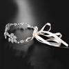 Women's Tiara Hairband Self-Wedding Bridal Cubic Headband
