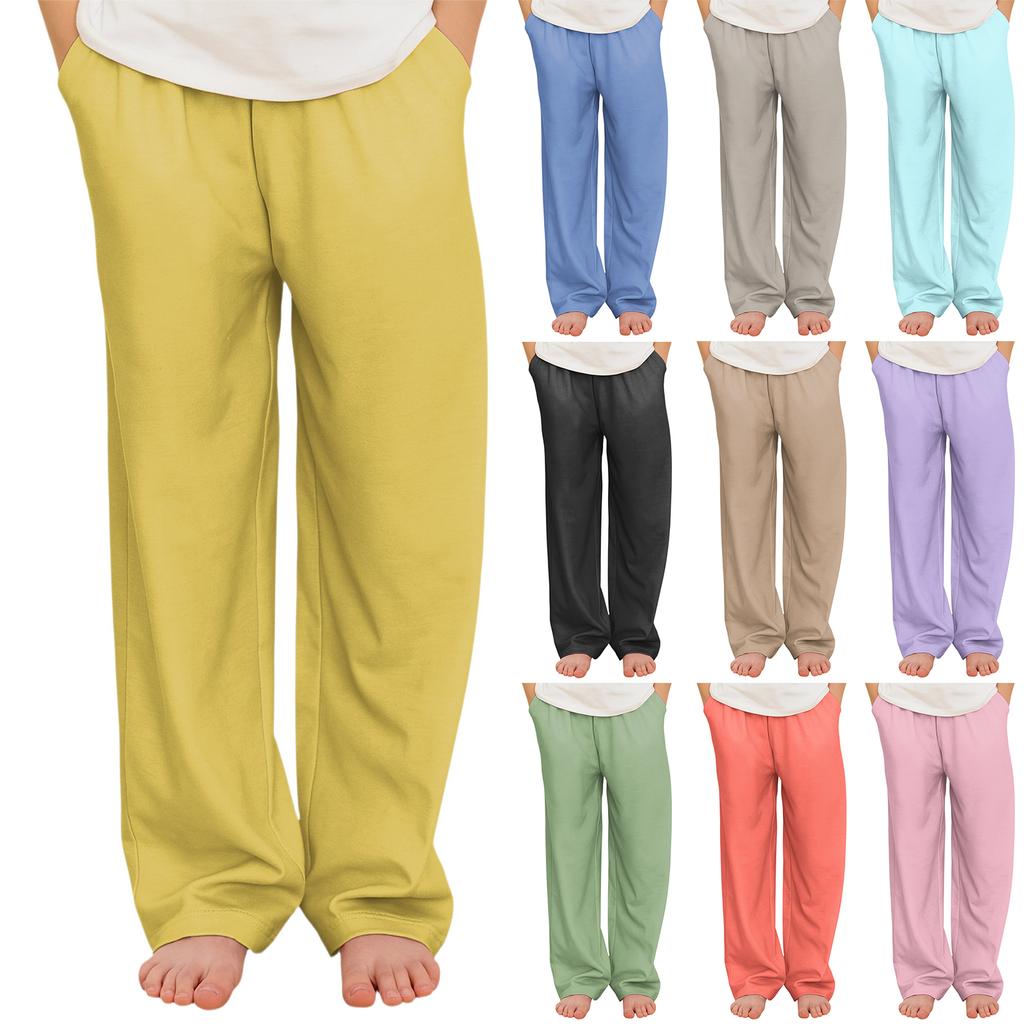 Fashionable Children's Versatile Pocket Sports Casual Pants