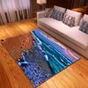 Beach Concept Landscape Living Room Carpet Bedroom Dining Room Floor Mat Pattern Size