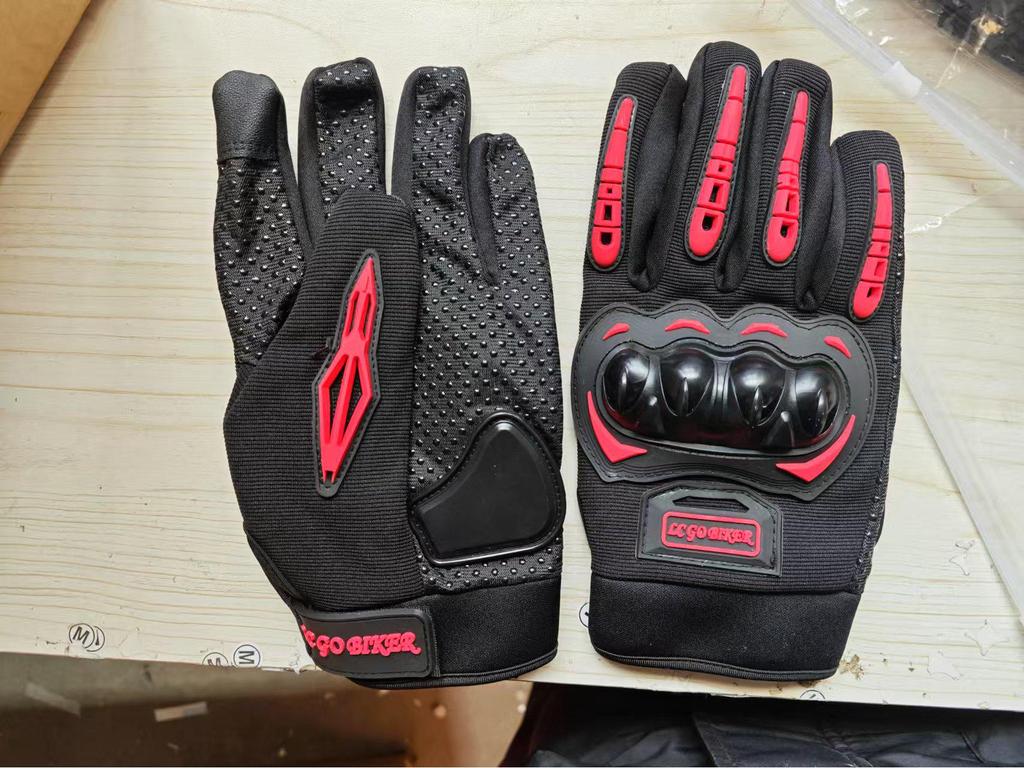 Men's Wear-resistant Anti-slip Outdoor Cycling and Racing Gloves - Long and Half Finger Options