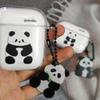 Cartoon Panda with AirPods 1 Generation AirPods 1 Case Apple AirPods Pro Earphone Case