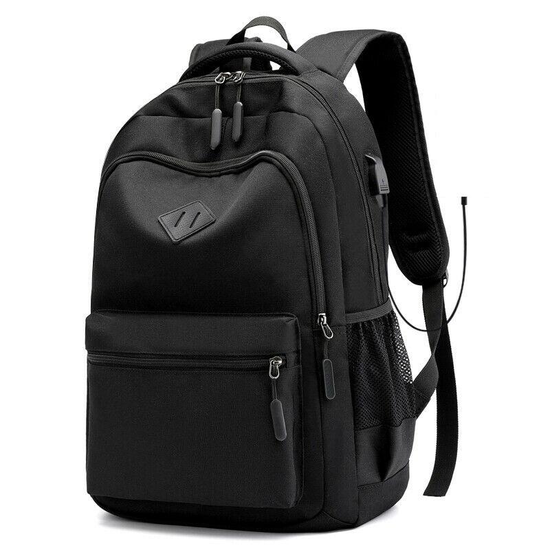 Vodotěsný pánský dámský batoh na notebook cestovní školní taška s nabíjecím portem USB