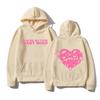 Junger Miko Xoxo Tour Hoodie Lustige Mode Herren Damen Sweatshirt Hip Hop Lässig Herbst Winter Fleece Streetwear Sudaderas
