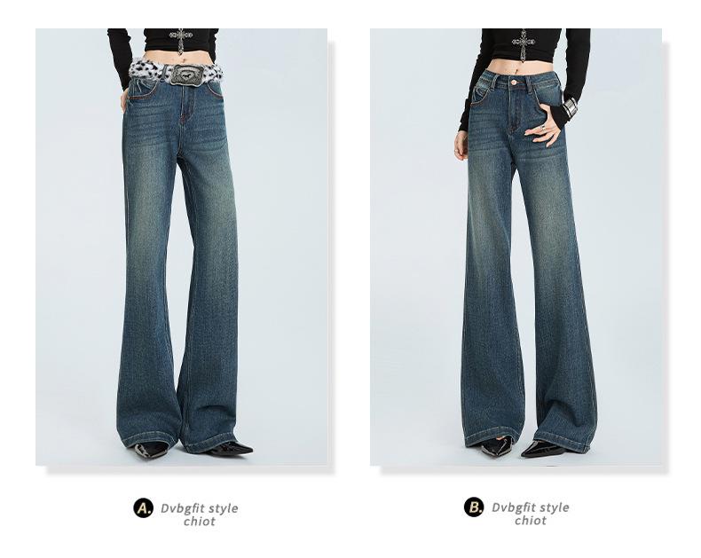 2025 Retro Summer Slimming Flared Women's Jeans