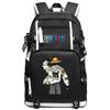 ONE PIECE Luffy School Bag Animation Peripheral Large Capacity Lightweight Backpack Junior High School Backpack Travel Bag