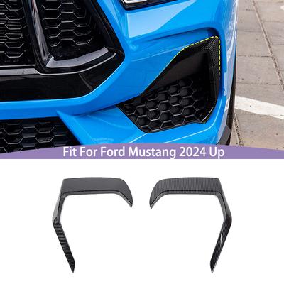 Cadre décoratif de calandre de pare-chocs avant pour Ford Mustang 2024 et plus, accessoires extérieurs de voiture, plastique ABS