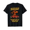 Dachshund T Shirt With Gerunisex Text Whoever Doesn't Get Along With Me Can Go Work Vintage Unisex Stretched Stylish Comfortable