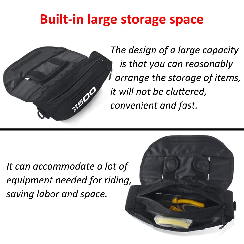 FOR X500 x500 2025 2024 2023 Accessories Handlebar Travel Navigation Bag Motorcycle Waterproof Bag Storage Handlebar Bag Travel Portable Storage Tool
