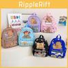 Adorable Cartoon Nylon Backpack For Kids With Lightweight Design In Multiple Colors