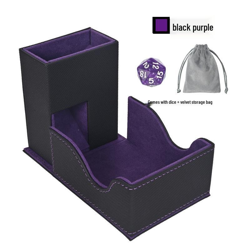 Foldable Dice Tower and Tray for Dungeons & Dragons RPG Tabletop Games
