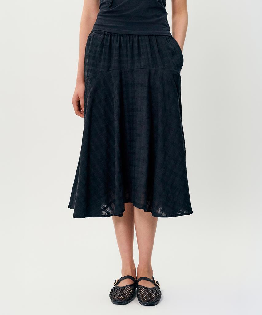 Meibeoyu Betti Flare Skrit _ Black