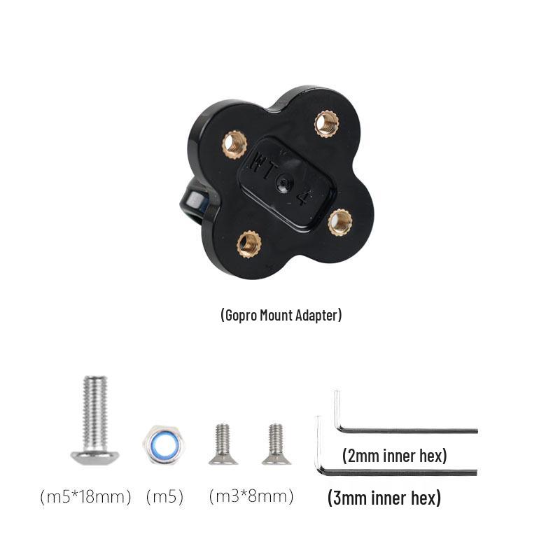 

Compatible with Garmin Cycling Mount, Edge Bracket, Headlight, GoPro Adapter, and Integrated Road Handlebar