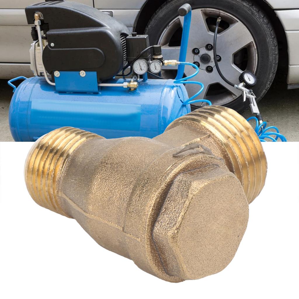Brass Check Valve 2 Way Non-Return Valve for S Pneumatic Hydraulic Systems