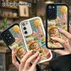 Phone case: 2D flat, suitable for Samsung Galaxy A34 A35 M05 M06 S20 S22 S21 FE Plus 5G protective cases, summer beach little bear, perfect holiday gi