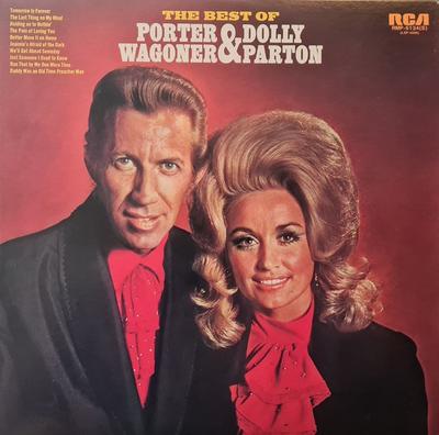 LP Record PORTER WAGONER DOLLY PARTON  Best Of Porter Wagoner  Dolly Part RMP5134 RCA 1979 Japan CountryFolk Used