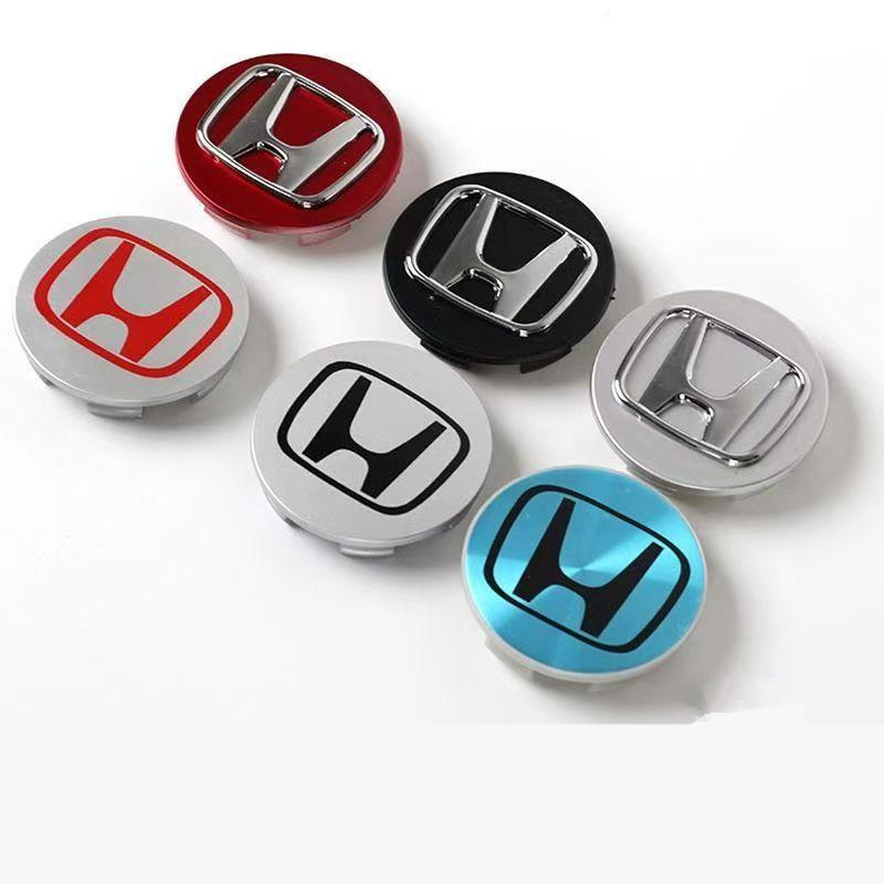 For Honda Acco69MM4pcsCar Styling Wheel Center Hub Caps Cover Replacement Accessories For Honda CITY Mugen Pilot Type S Type R Insightstickers