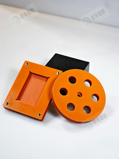Imported Black Orange-Red Bakelite Sheet - Precision Engraving & Fine Machining Insulating Phenolic Laminate
