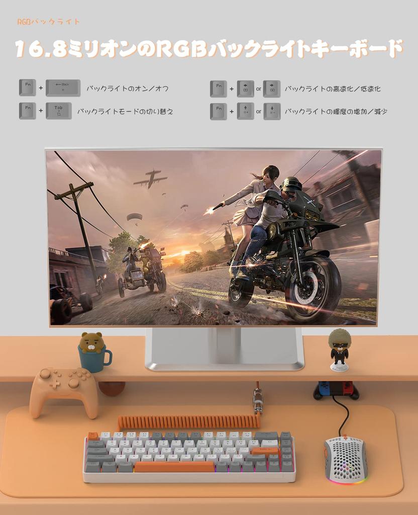 Set Tastatură Mecanică și Mouse ZIYOU LANG T8 Axa Albastră Tastatură de Gaming cu Fir și Mouse cu Iluminare de Fundal RGB Tenkeyless Toate Tastele TKL Lucru de Acasă Mini 73