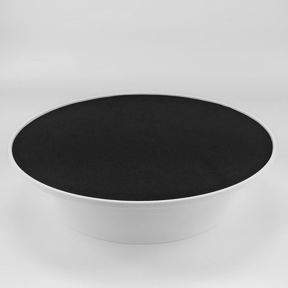 2 in 1 Rotating Turntable Motorized Jewelry Display Platform Durable Electric Display Stand  Gift