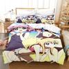Fashion 3d Printing Anime Laid-Back Camp Bedding Set Single Twin Full Queen King Size Bed Set Adult Kid Bedroom Duvet cover Sets