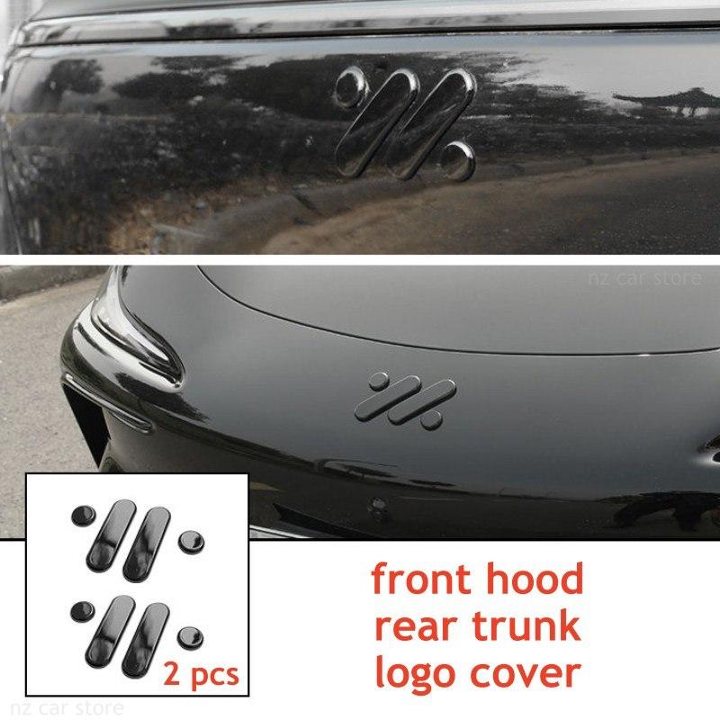 For IM Motors MG IM6 LS6 IM5 L6 Front Hood Logo Cover Emblem Sticker Styling Auto Body Rear Trunk Badge Modification Accessories