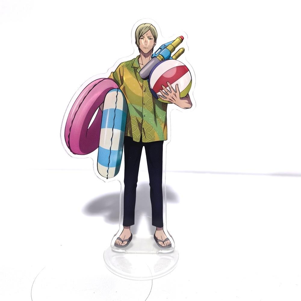 Jujutsu Kaisen Hot Anime Figures Satoru Gojo Acrylic Stands Geto Suguru Character Model Plate Holder Cake Topper Birthday Props