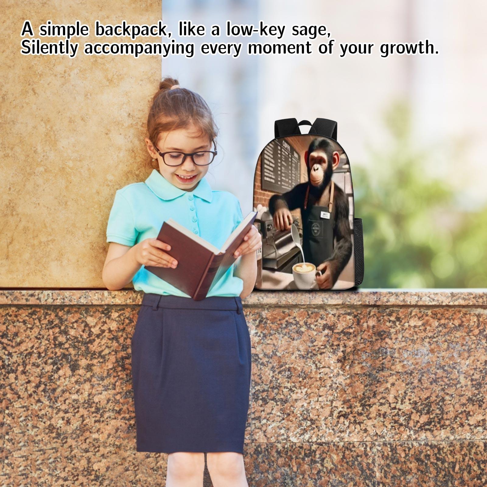 

Студенческий рюкзак 3D цифровая печать рюкзак One Size