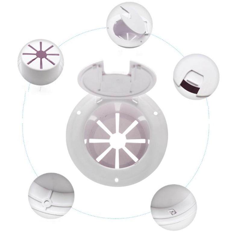 Electrical Cable Hatches Power CableHatches 5Inch Round Electric Cable Hatches Truck Accessories Easy Installation