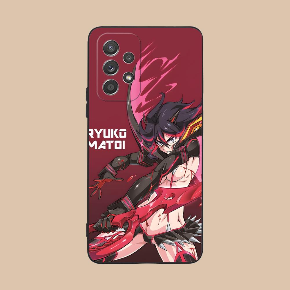 

La Kill Ryuko Matoi Phone Case for Samsung Galaxy A73 72 71 70 56 55 54 53 52 36 35 34 23 16 15 5G Colour Printing Cover Pretty Galaxy A14 4G
