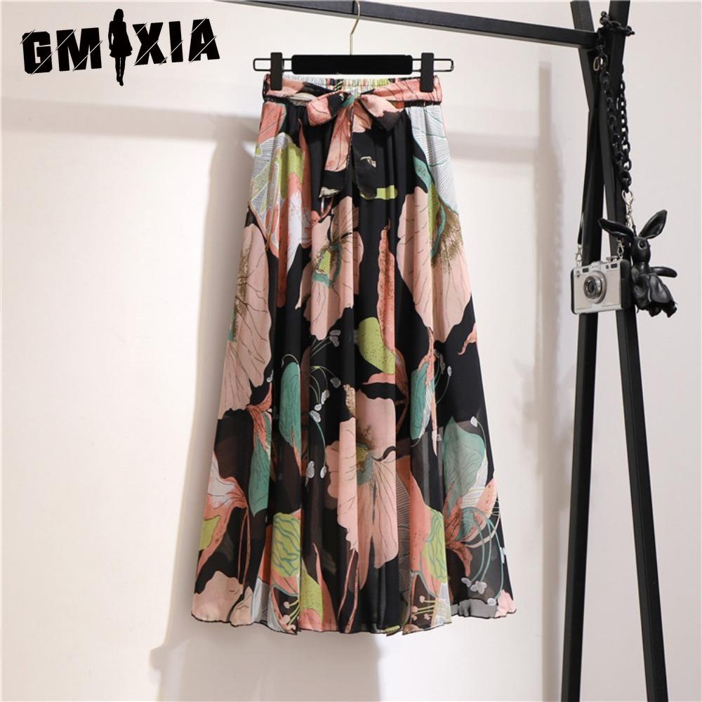 GMXIA 17Color  Women's Fashion Casual Summer Spring Skirt