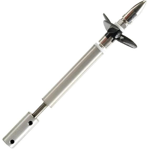 Heyiarbeit Drive Shaft Fit for 4mm Motor Shaft W Propeller and Universal Joint for RC Boat, L100mm Shaft, L50mm Sleeve, D36mm Propeller