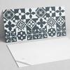 Naklejany Panel Winylowy Do Przedpokoju 100X50 Cm Wzory Geometryczne W Kafelkach