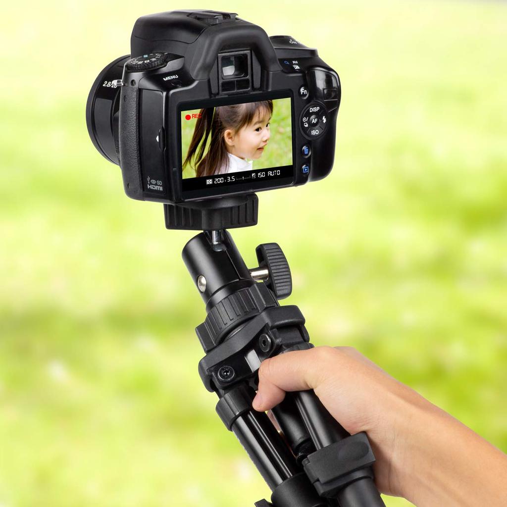 [Amazon.co.jp Exclusive] SLIK Mini 3 BH Tabletop Tripod with Portable Pouch, 2-Stage, Lever Lock, and Pan Head (Product Number: 217115)