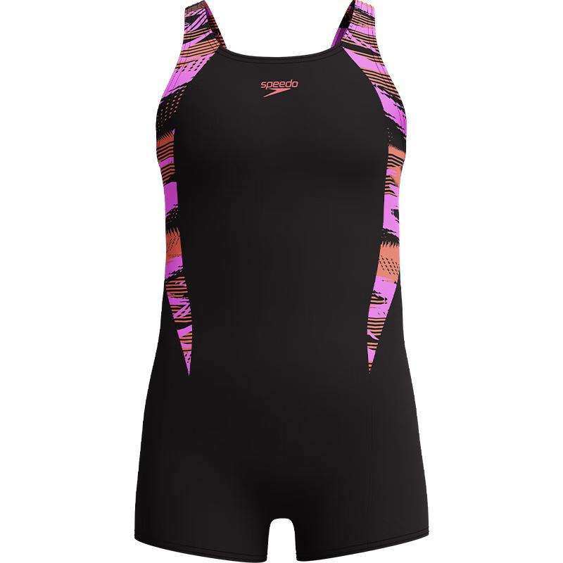 Speedo Youth Swim Brave Flexible Back One-Piece Swimsuit for Girls 9-10