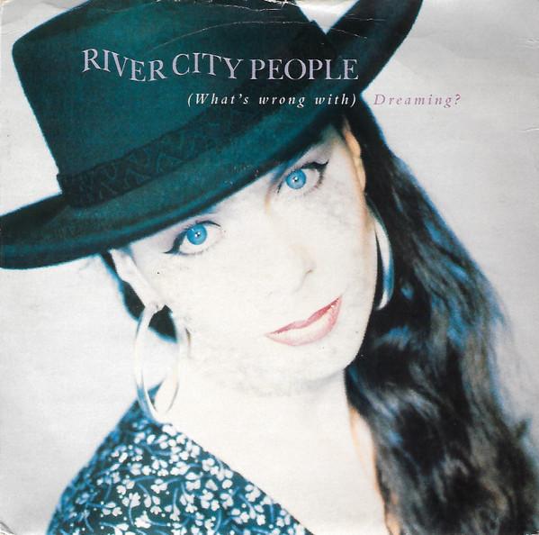 

7inch Record RIVER CITY PEOPLE Whats Wrong With Dreaming EM156 EMI 1990 UK Rock Used