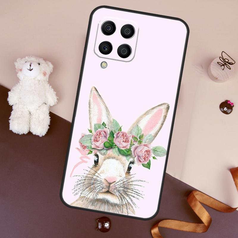 

Cute Bunny Rabbit Case For Samsung Galaxy M32 M52 M14 M54 M13 M33 M53 M56 M36 M16 M31 M11 M12 M35 M55 M15 M06 Samsung M34 5G