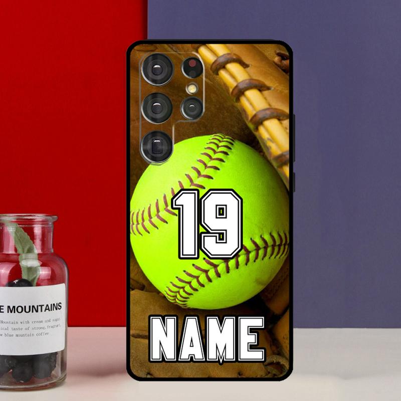 PERSONALIZED NUMBER NAME Hockey BASKETBALL Cover For Samsung Galaxy S20 FE S21 FE S22 S23 Ultra Note 20 10 S8 S9 S10 Plus Case