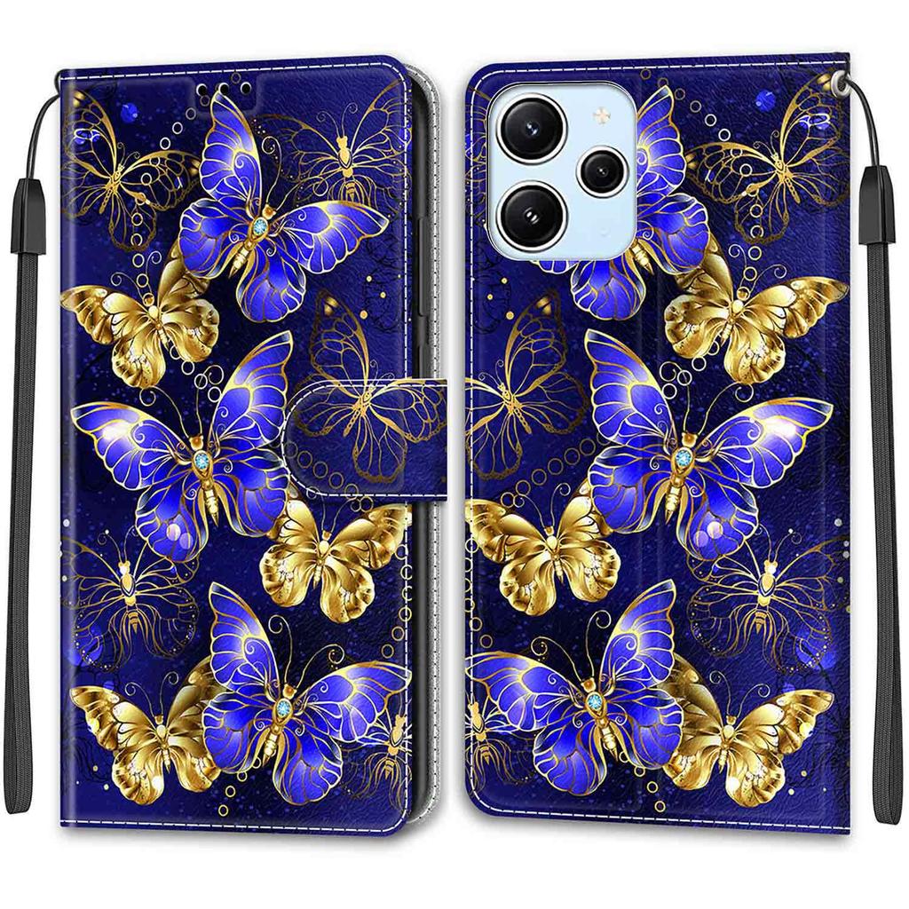 Flip Leather Wallet Cards Solt Case For Xiaomi Redmi Note 12 Pro Plus 13T 12T Pro 11T 11Pro 11S POCO X5 F5 Book Butterfly Cover
