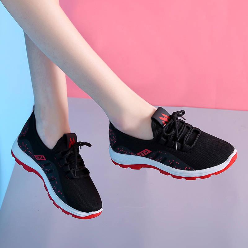 New Style Women's Breathable Mesh Running Shoes - Lightweight and Trendy Casual Sneakers