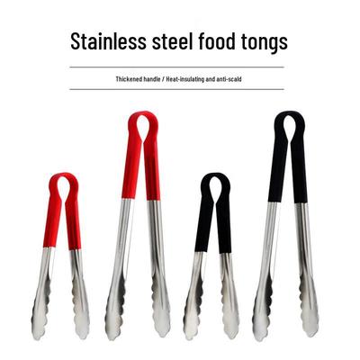 304 Stainless Steel Anti-Scald Food Tongs