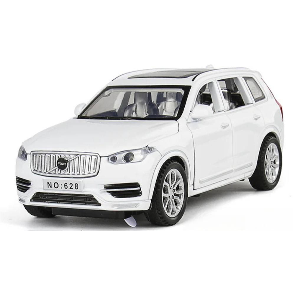1/32 Scale Volvo XC90 SUV Alloy Diecast Model Auto Accessory Sound & Light Series Children's Toy Kids Gift Birthday Present Collection