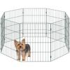 8 Panel Pet Playpen for Small Dogs Indoor Outdoor 60 cm Height