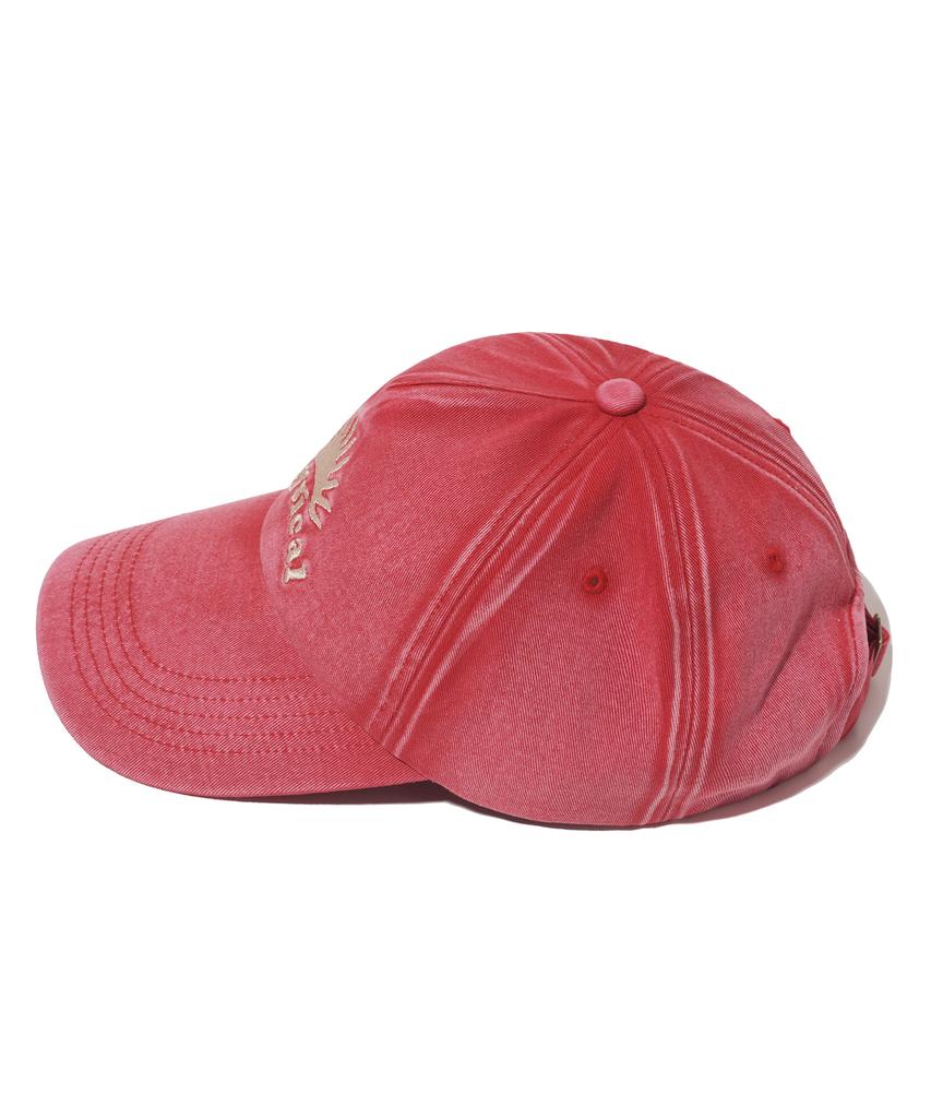 PHYSICAL DEPARTMENT Sunset Washed Trucker Cap_Red