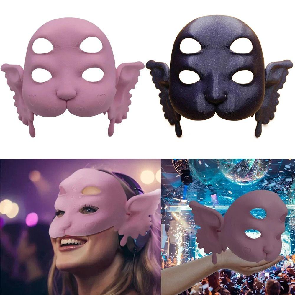 

Party Accessory Melanies Martinezs Mask Latex Cosplay Costume Masks for Halloween білий