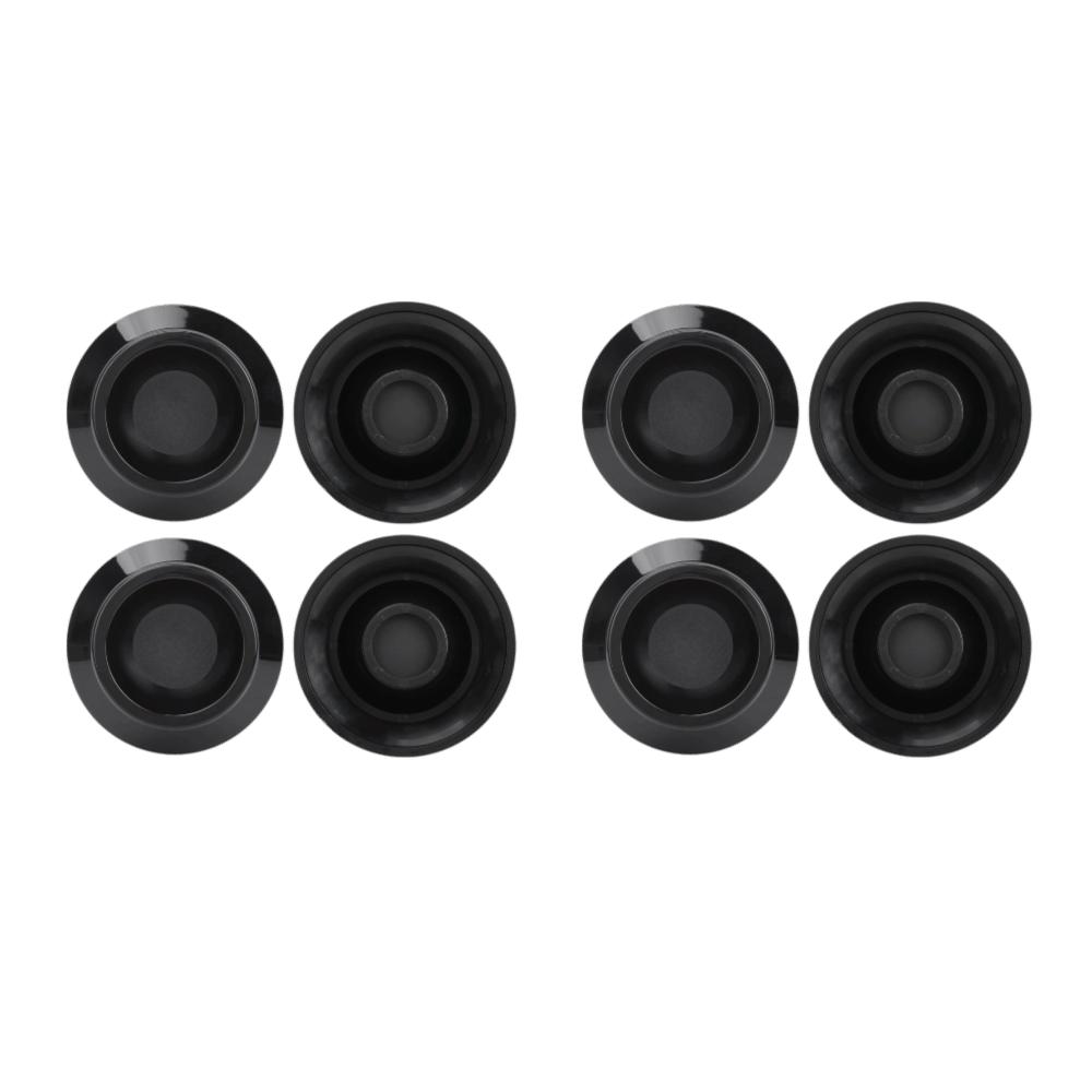 8PCS Plastic Piano Foot Pads Round Shape Piano Floor Protectors Piano Caster Cups Piano Practice