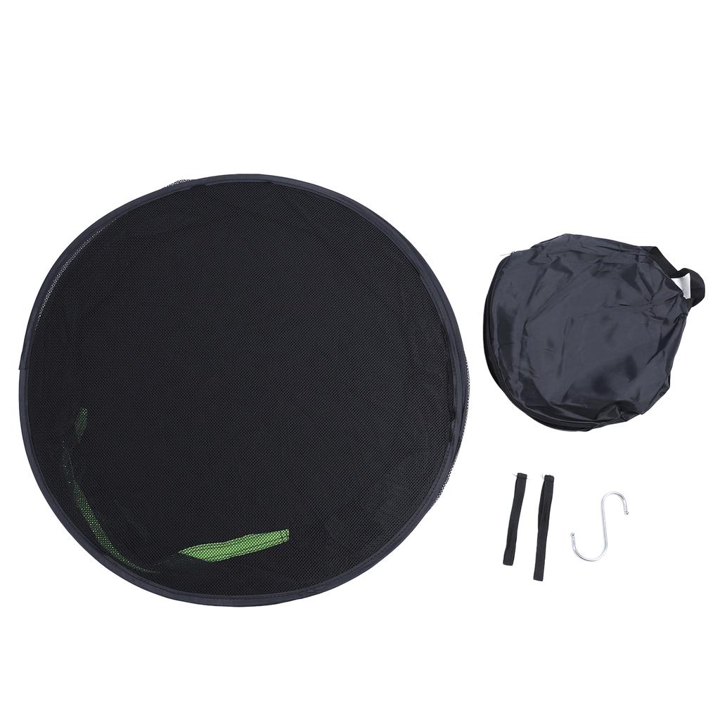 Herb Drying Rack with Zipper Opening Multi Layer Multipurpose Hanging Plant Dryer Net for Grow Tents