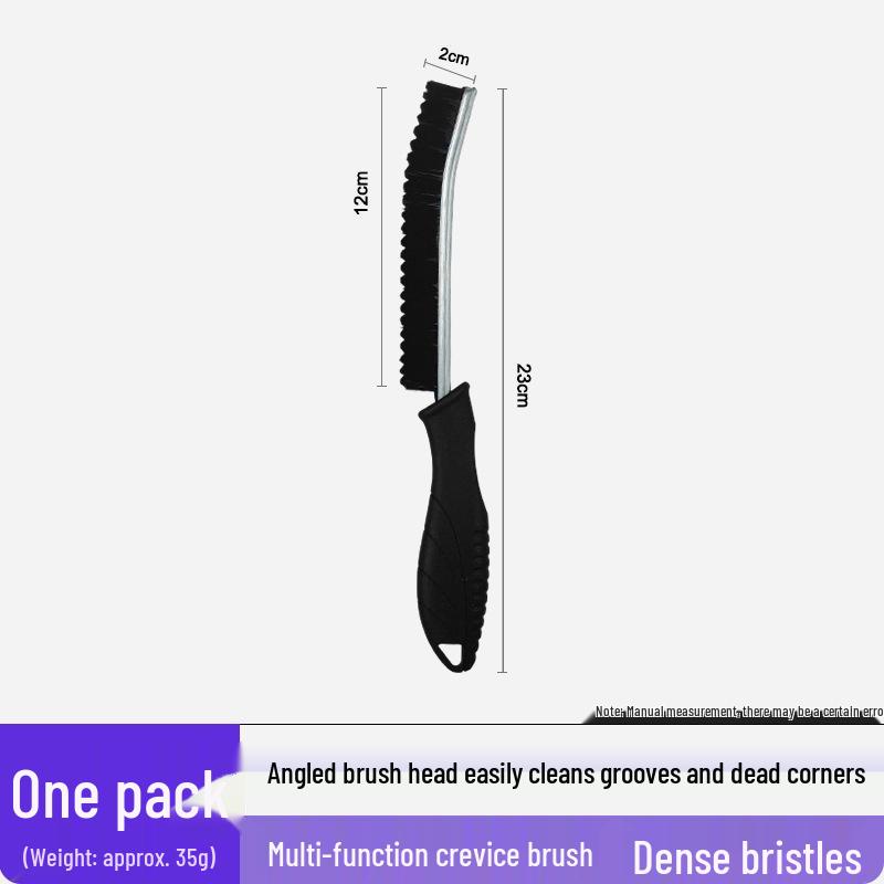 Multifunctional Hard Bristle Brush for Bathroom, Kitchen, Tile, and Window Cleaning