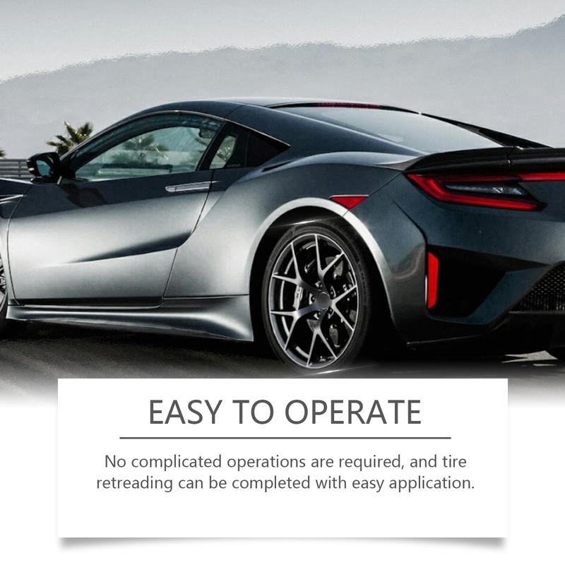 Car Tire Renovation Paste, daily tire cleaner & conditioner, removes dirt, restores black glossy finish, prevents aging and cracking, long-lasting
