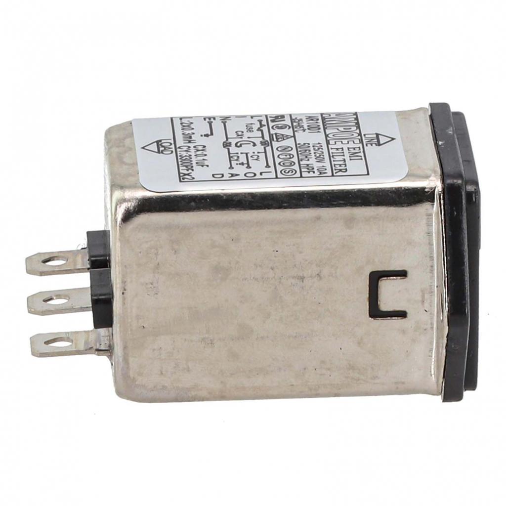 IEC AC Input Power Outlet Module with For EMI Filter for Test Equipment