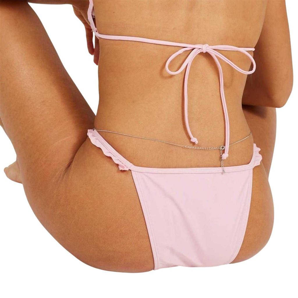 BRAVE SOUL Womens/Ladies Frill Low Rise Bikini Bottoms